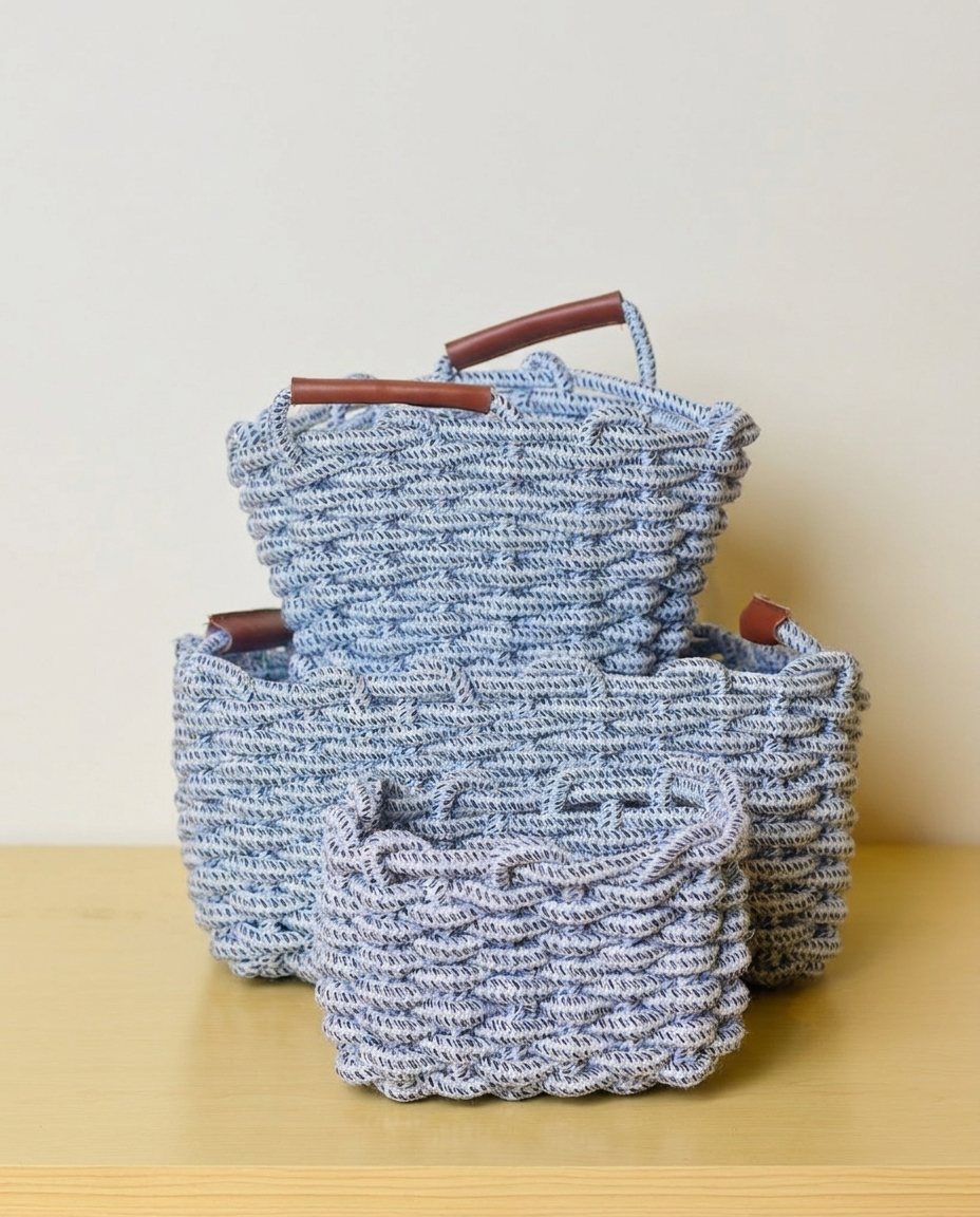 3 in 1 Rope Storage Basket