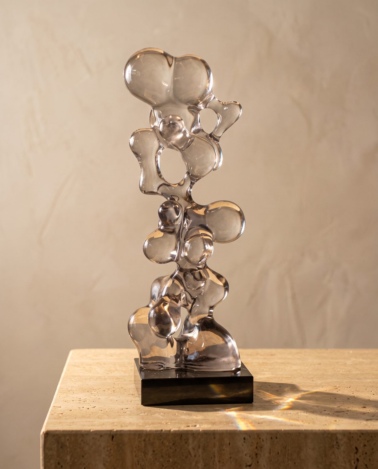 Bubble figurine smoke gradient 38cm