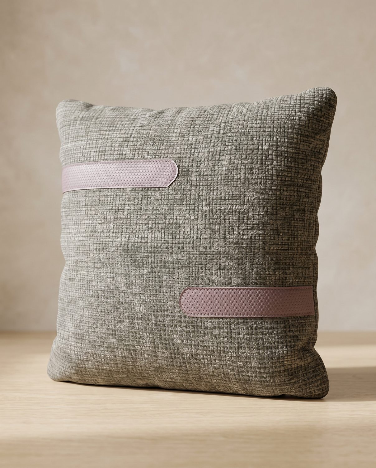 Boucle Tab Throw Pillow
