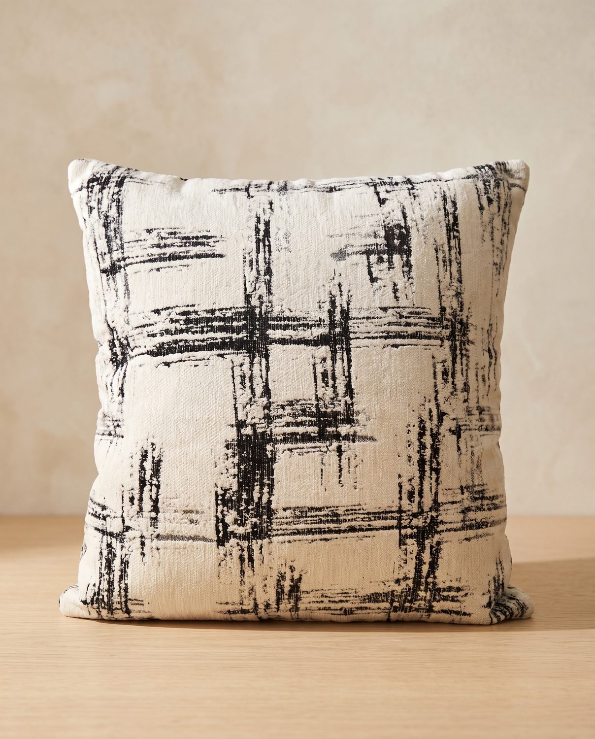 Brushstroke Throw Pillow