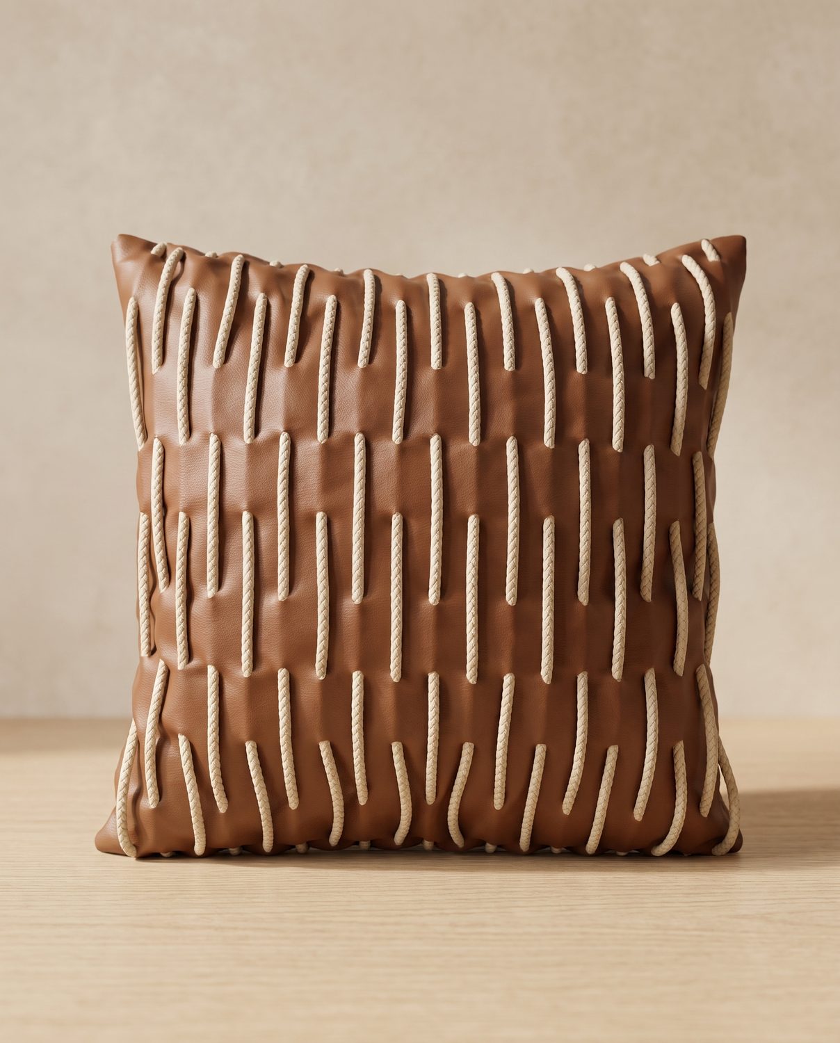 Cord Lace Throw Pillow