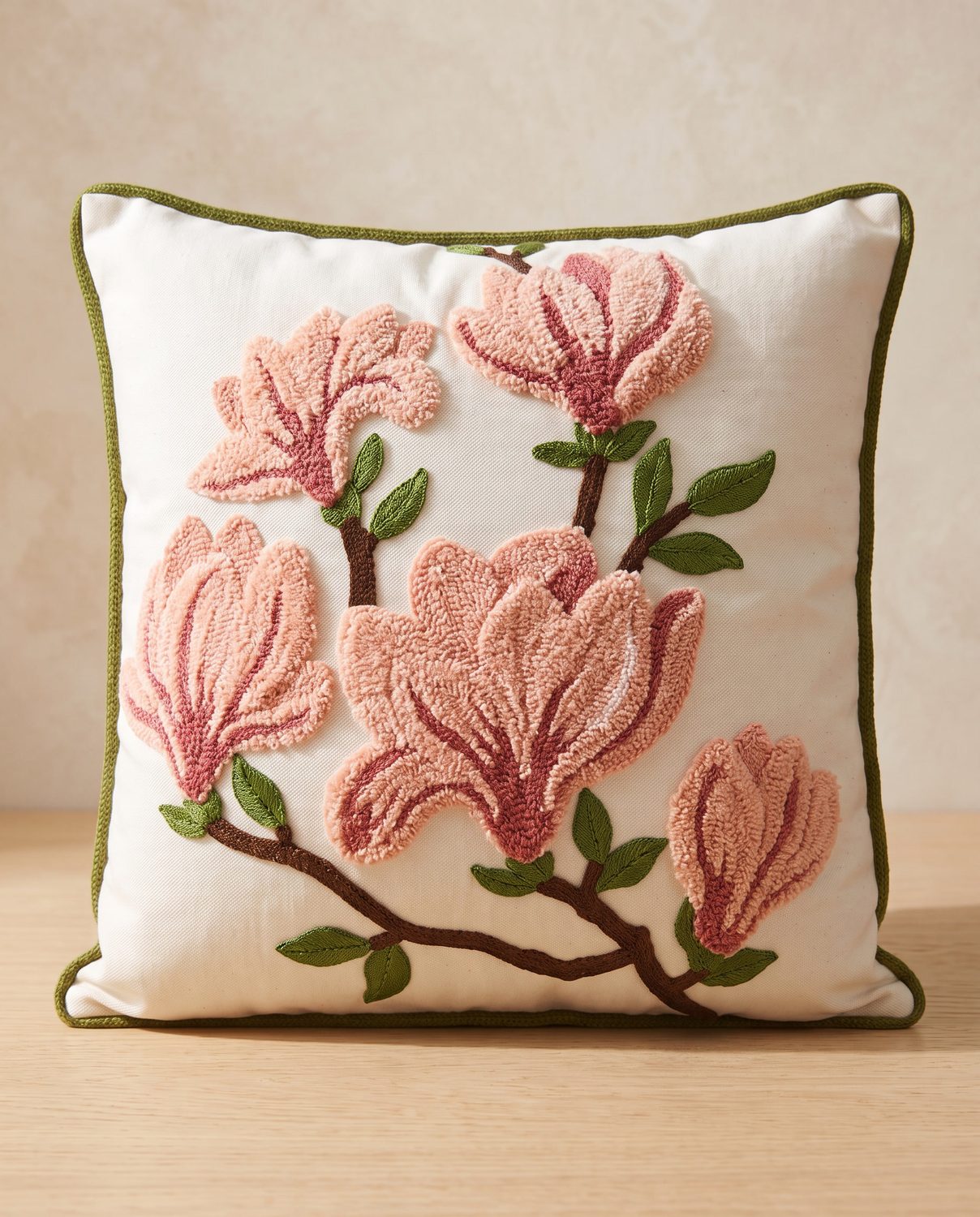 Magnolia Throw Pillow