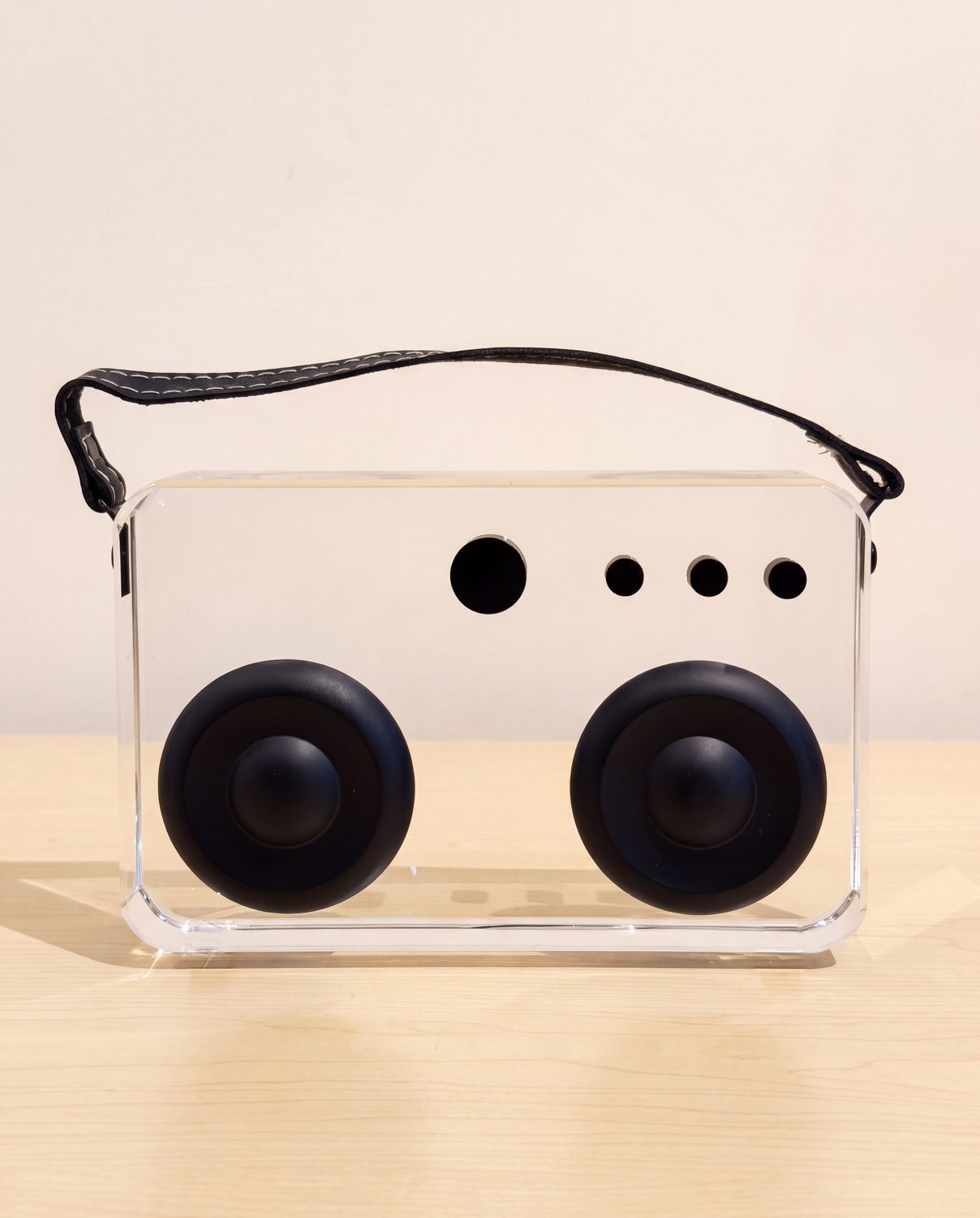 Acrylic Radio with Strap
