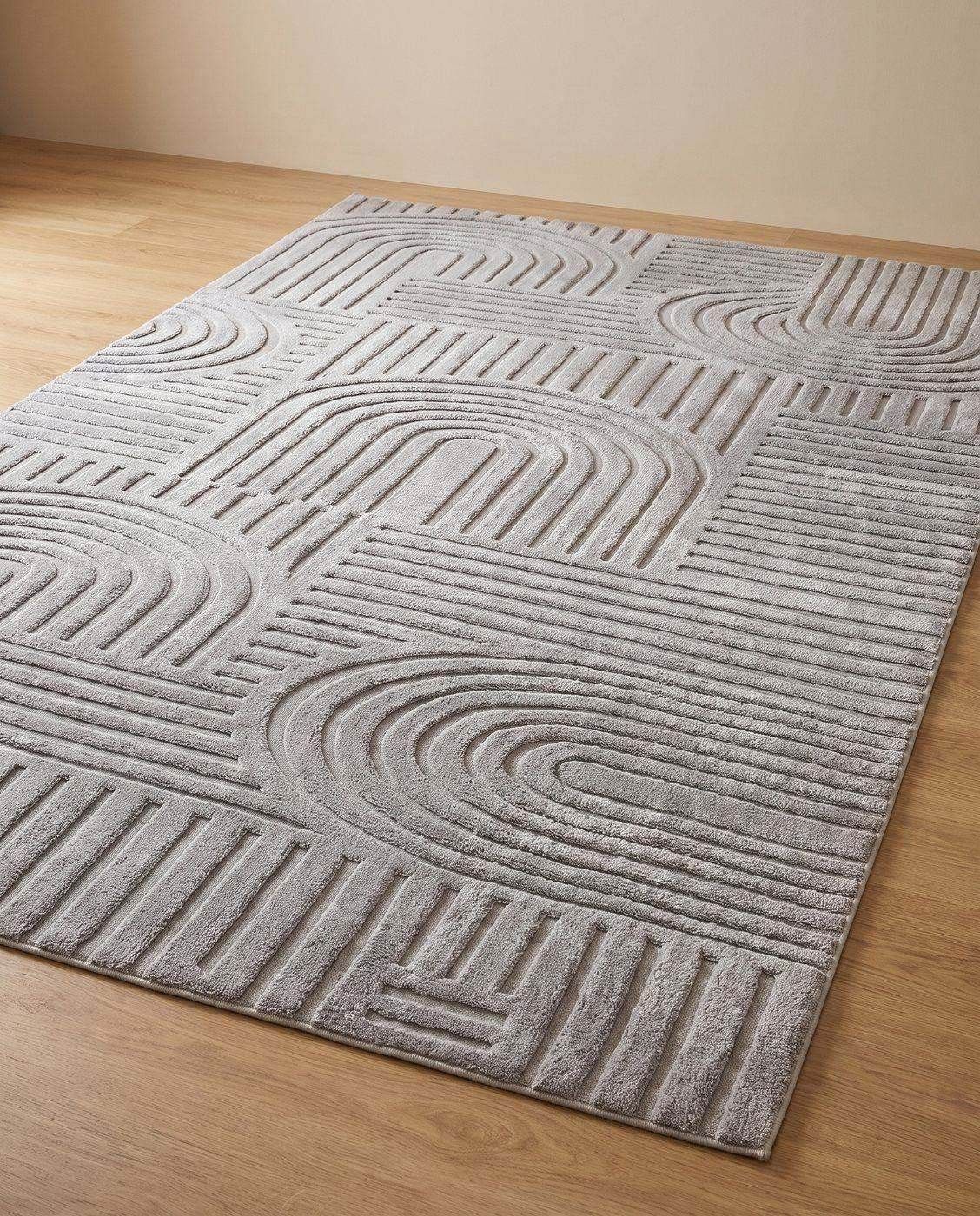 Rug 7x10 Grey/Ash
