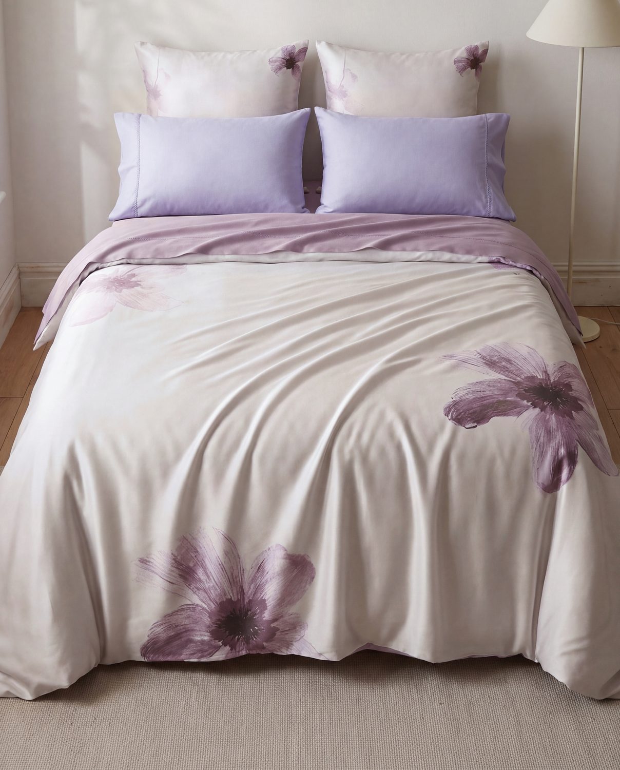 Clematis Lilac Sheet Set 5x6