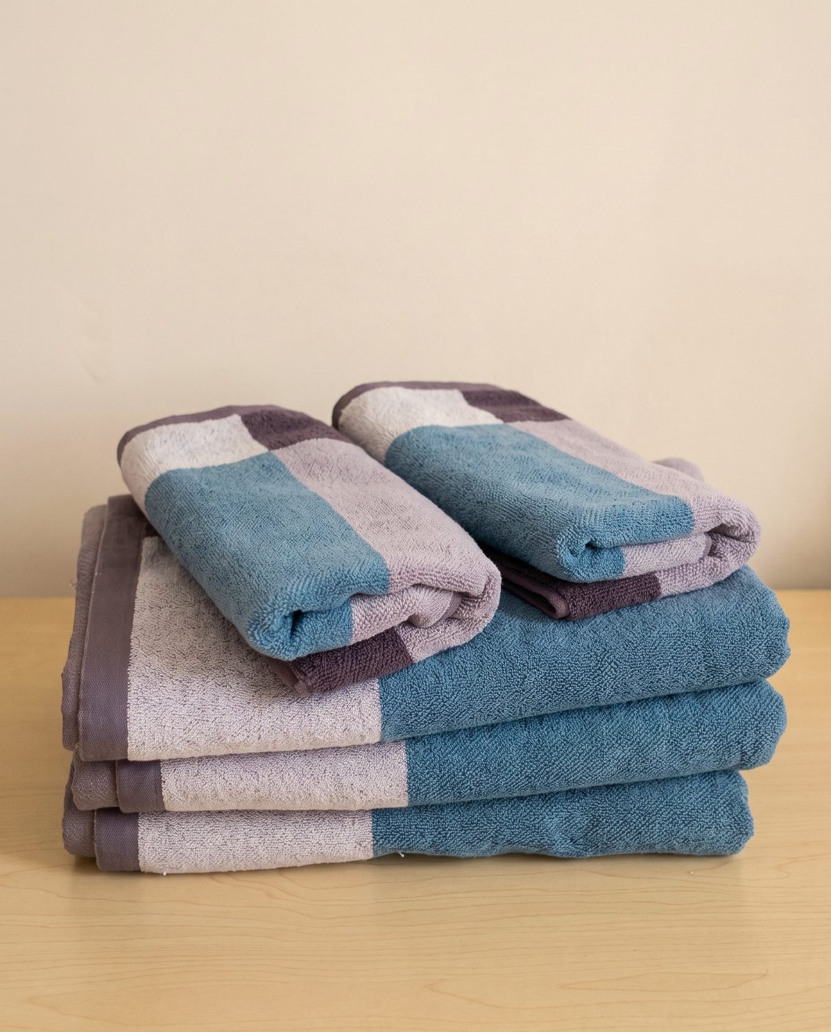 Patterned 4-Colour Towel
