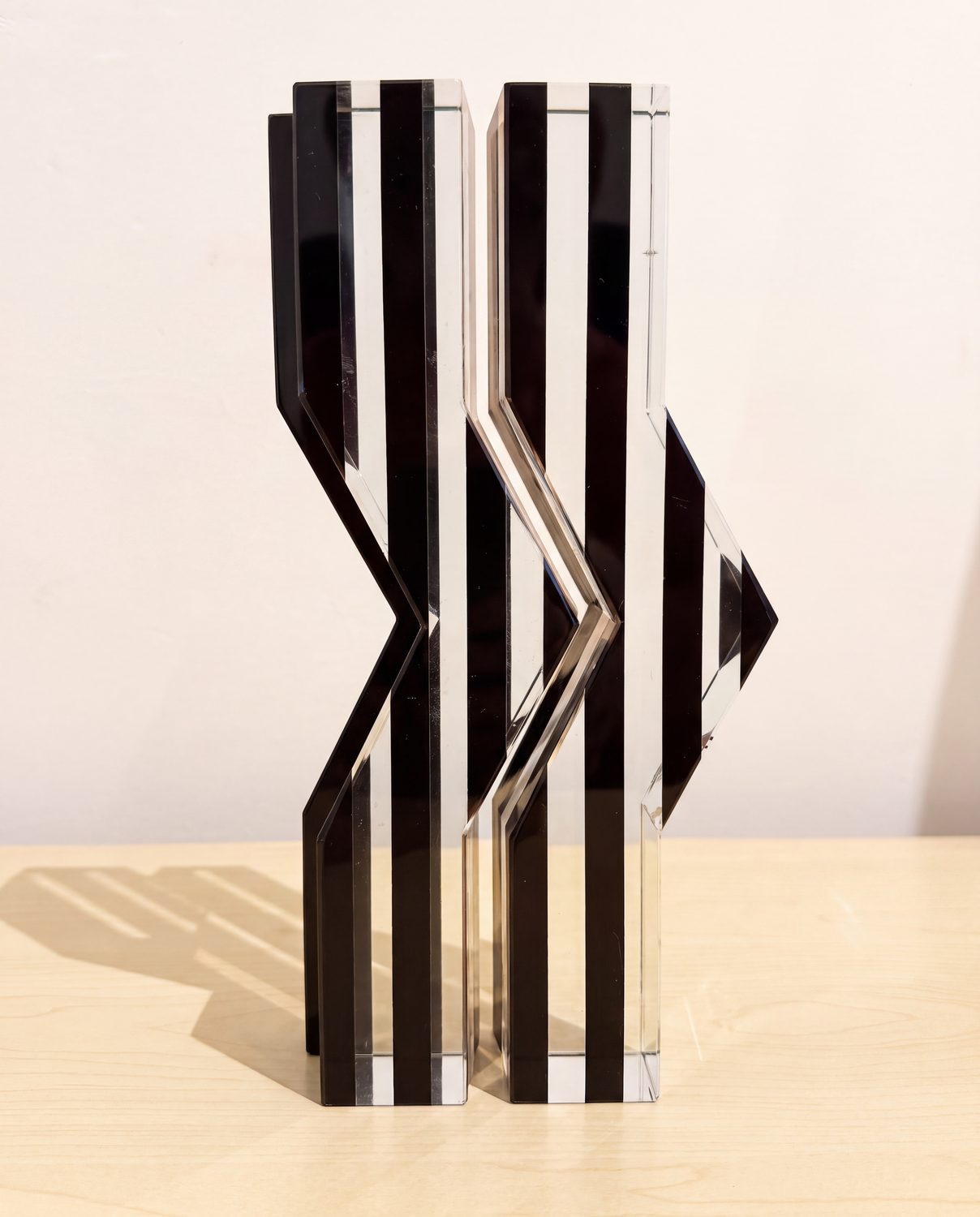 Chevron Ribbon Vase