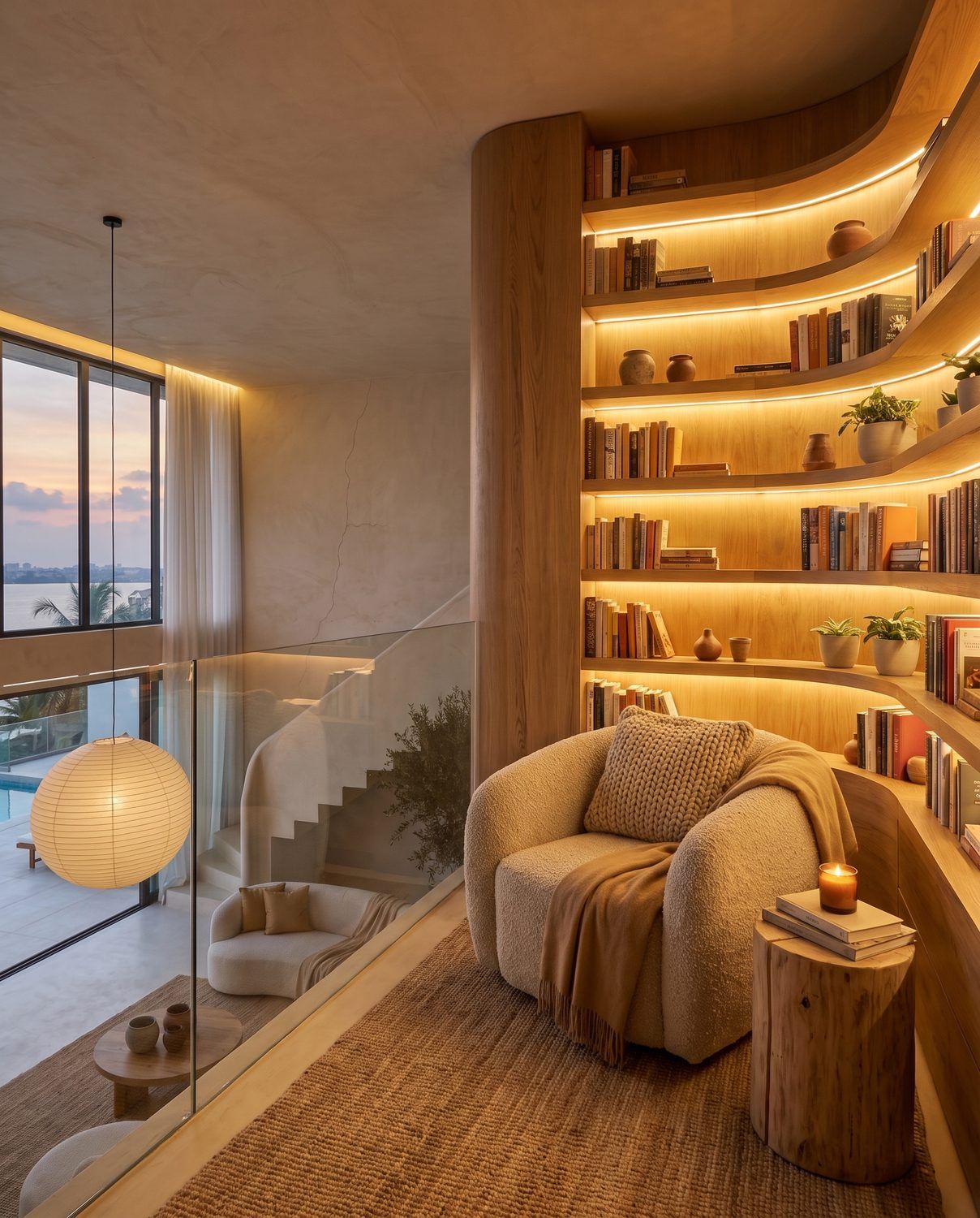 The reading nook